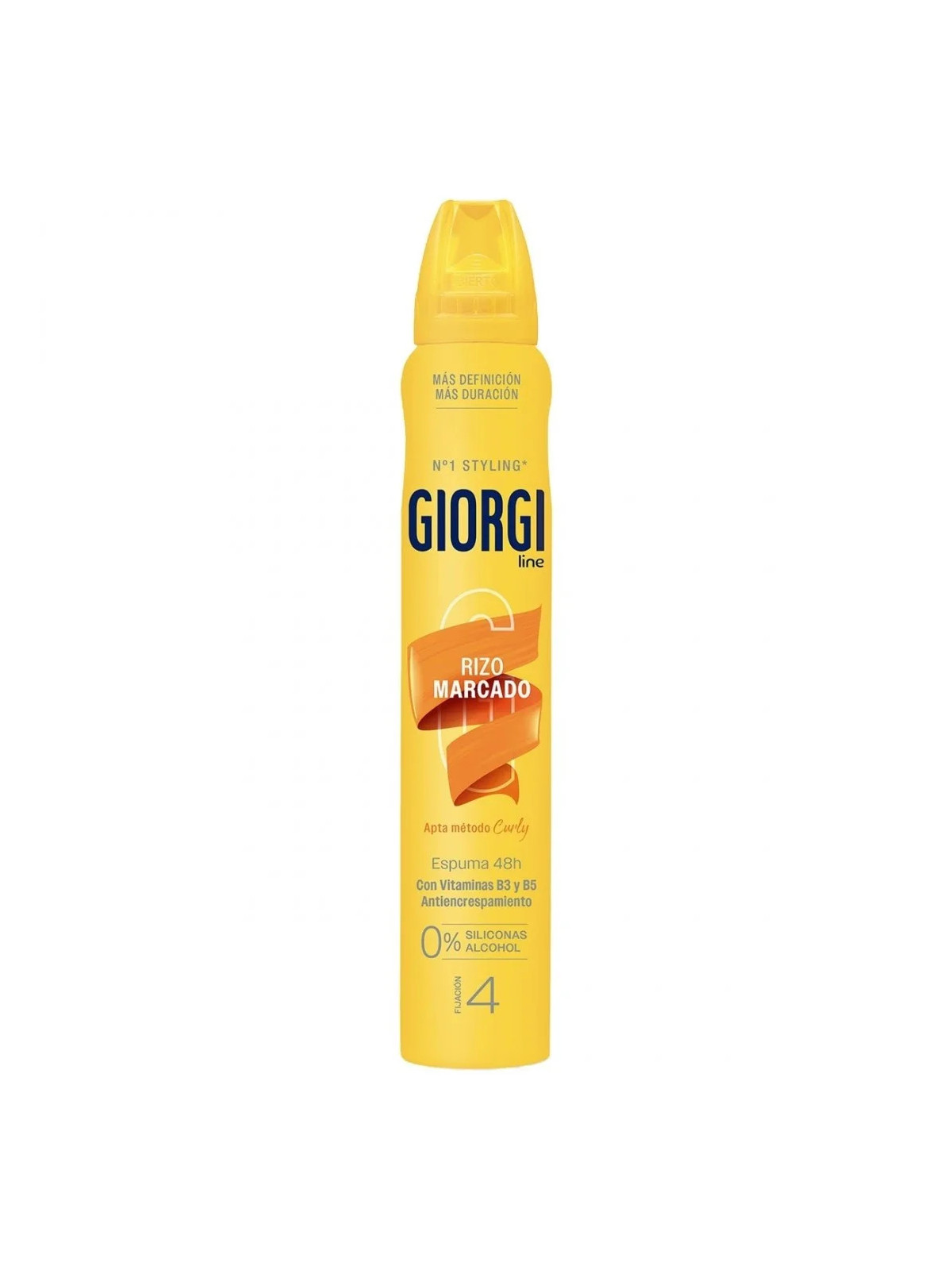 Giorgi Line Mousse Fixante Boucles Marquées Méthode Curly N4 250ml