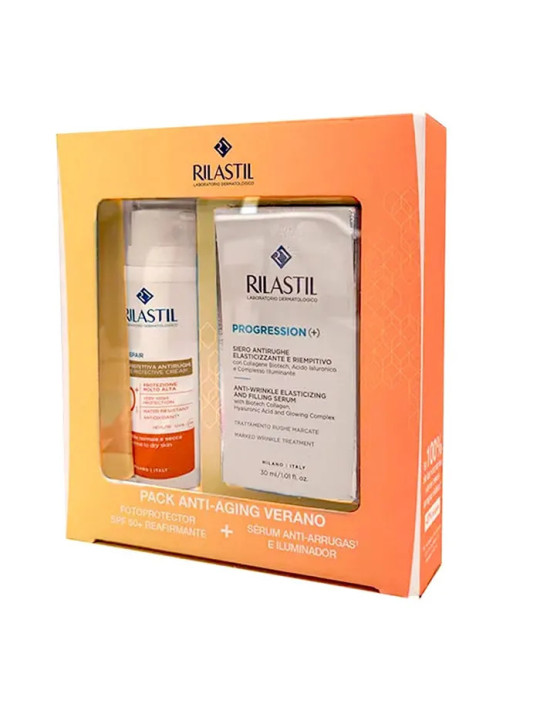 Rilastil Pack Age Repair SPF50 50ml + Sérum Progression 30ml Coffret 2 Pièces