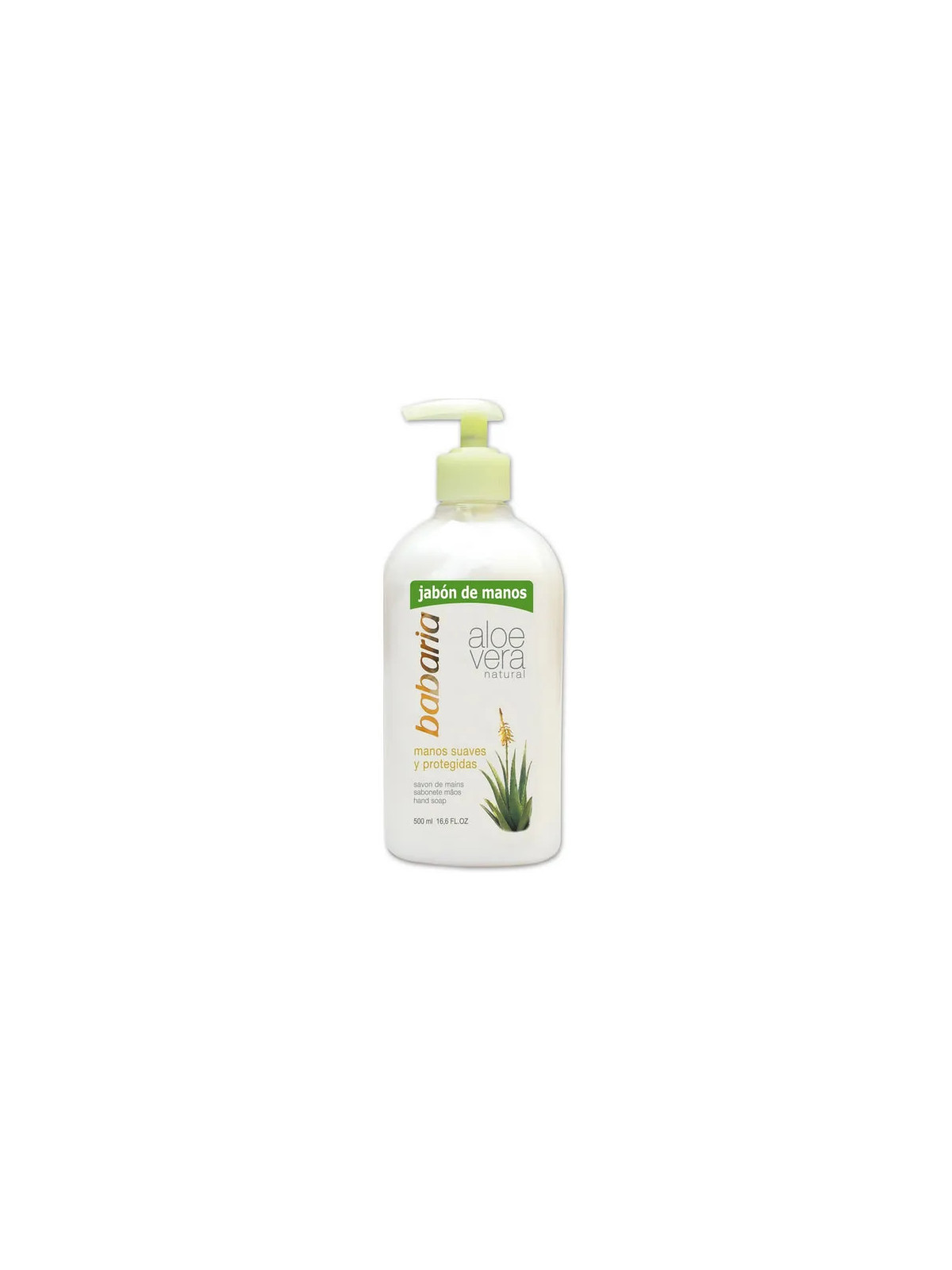 Babaria Savon Liquide Mains Aloe Vera 500ml