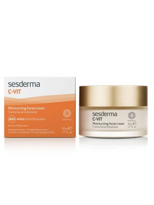 Sesderma C-Vit Crème Hydratante Visage Vitamine C 50ml