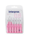 Interprox 0.6 Brossettes Interproximales Nano 6 Unités