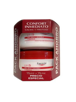 Eucerin pH5 Peaux Sèches et Sensibles Crème Mains 75ml + 75ml