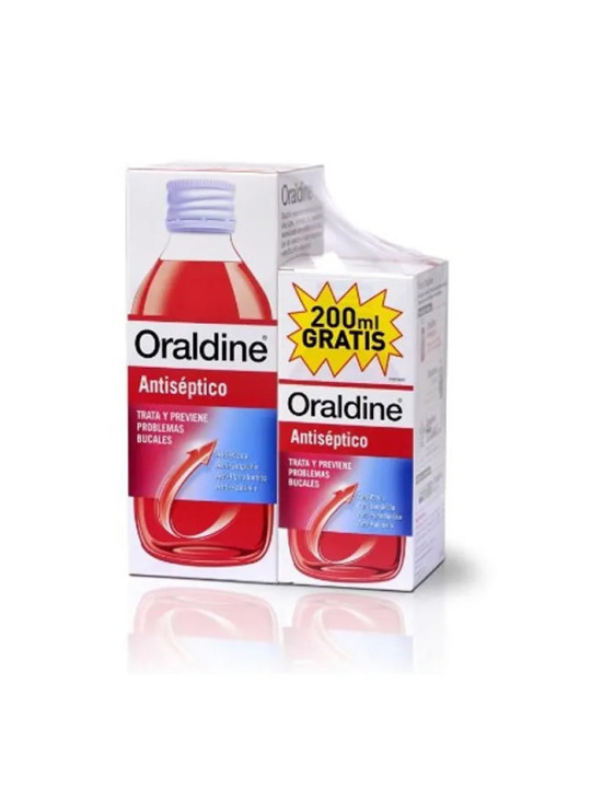 Oraldine Antiseptique 400ml Coffret 2 Produits