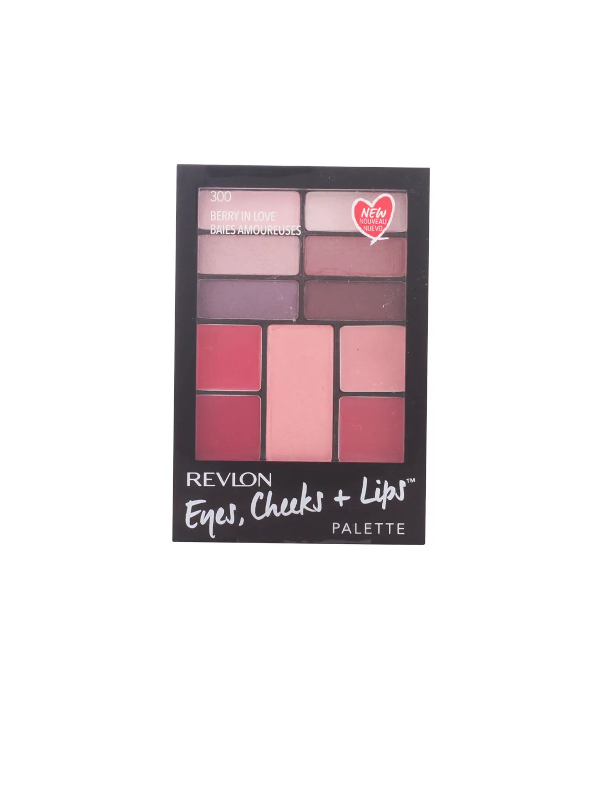 Revlon Eyes Cheeks + Lips Palette 300 Berry In Love