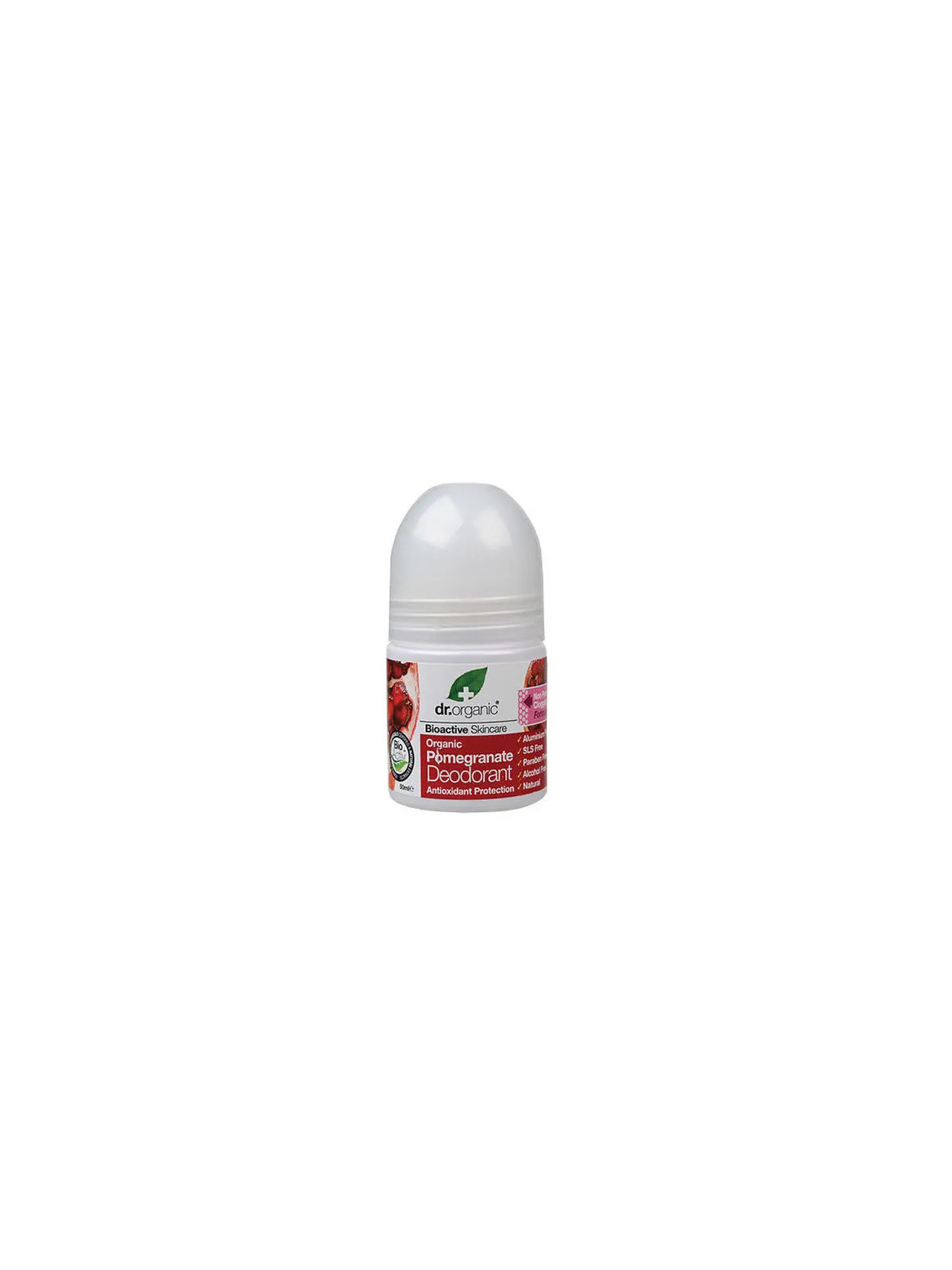 Dr. Organic Pomegranate Déodorant Roll-On 50ml