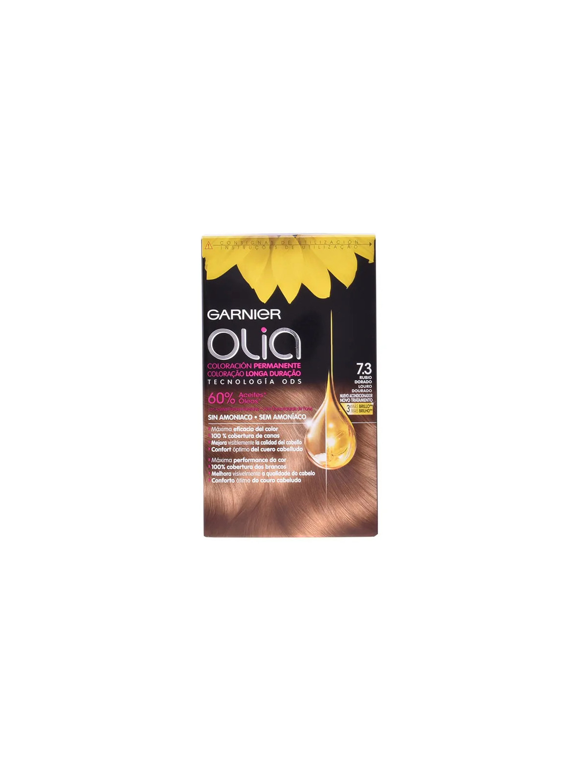 Garnier Olia Coloration Permanente 7,3 Golden Dark Blonde