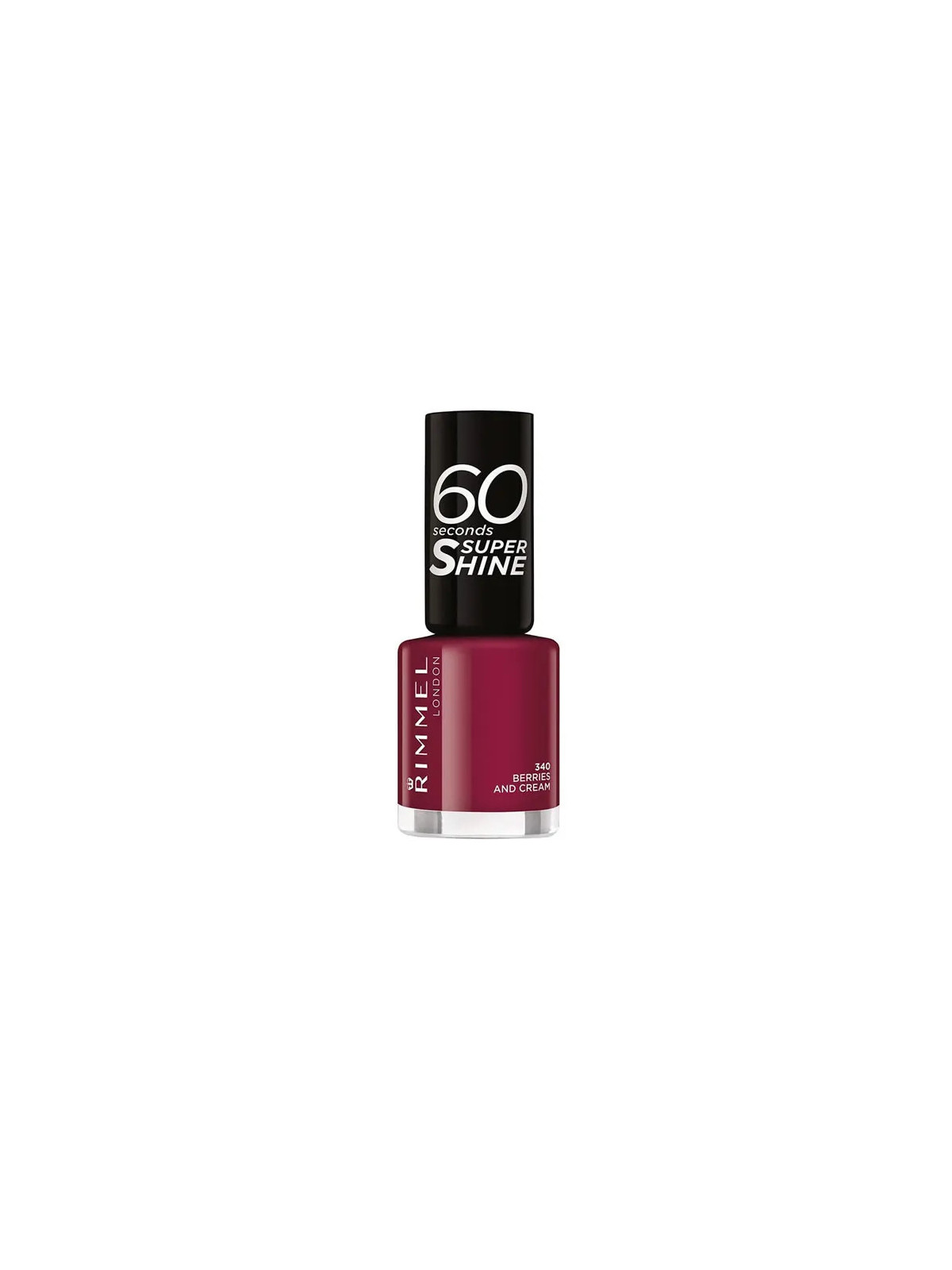 Rimmel London 60 Seconds Super Shine Vernis 340 Berries And Cream