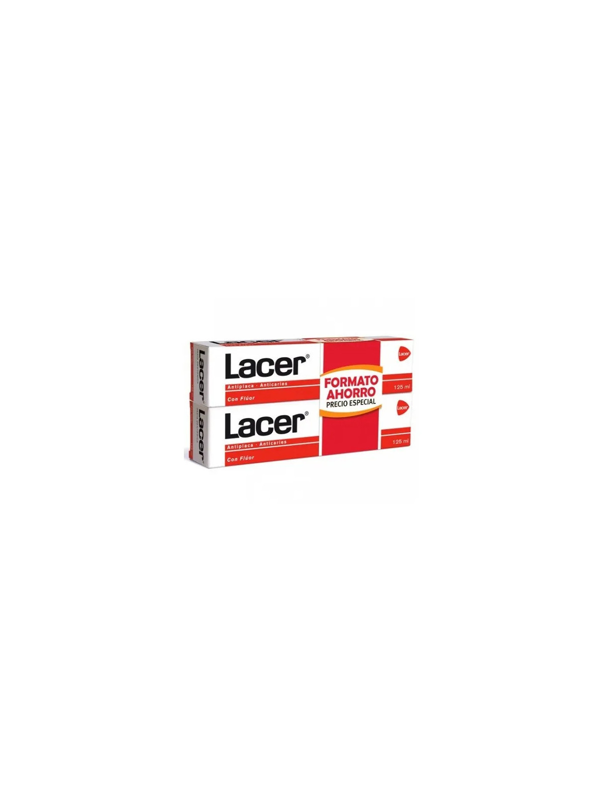 Lacer Dentifrice Antiplaque Anticaries 2x125ml