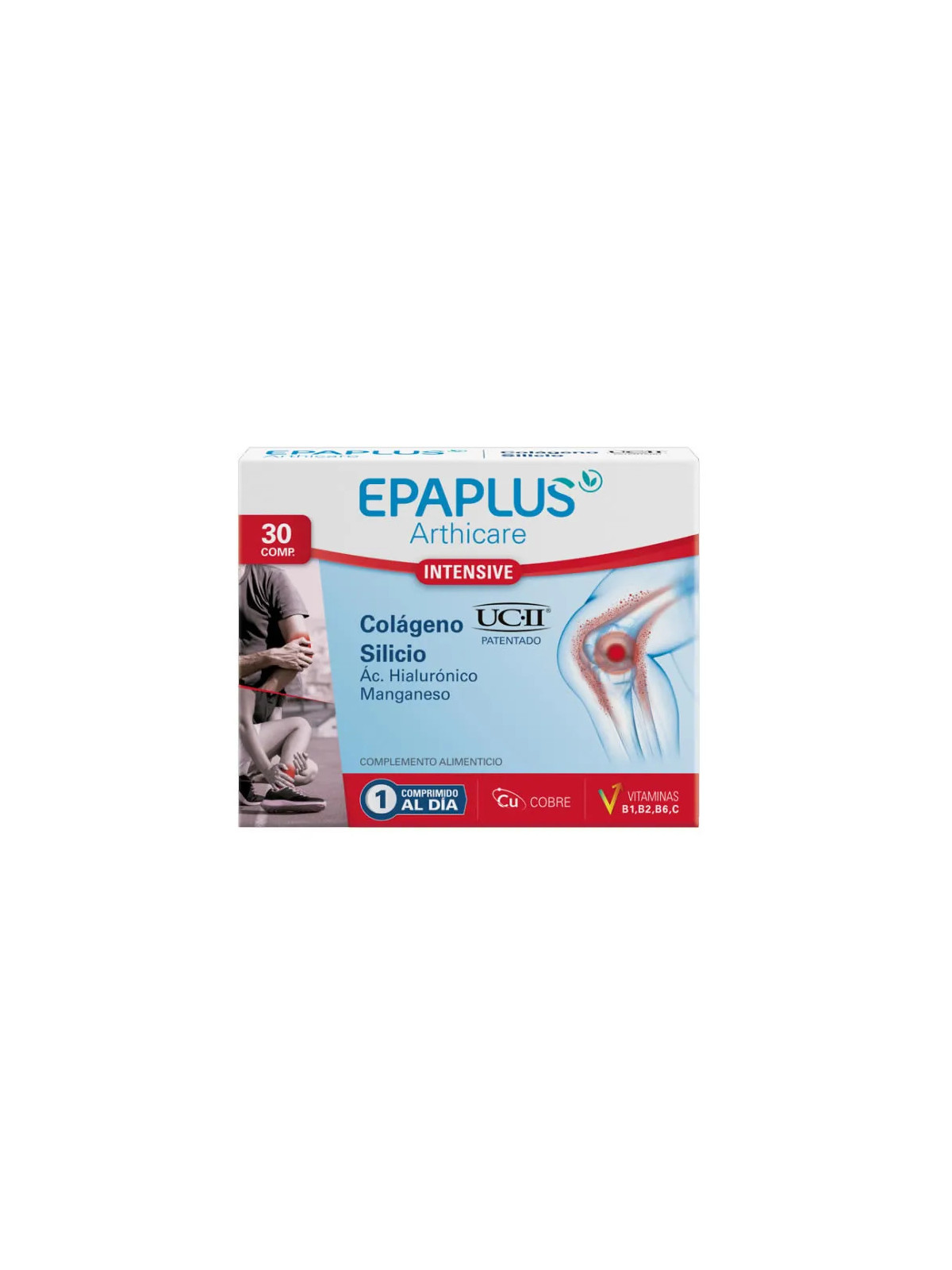 Epaplus Collagen UC-II Silicon Hyaluronic & Magnesium 30 Comprimés