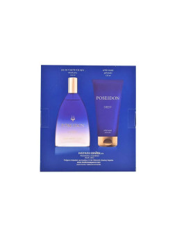 Instituto Español Poseidon Deep Eau De Toilette Vaporisateur 150ml Coffret 2 Produits