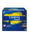 Tampax Compak Regular 22 Unités