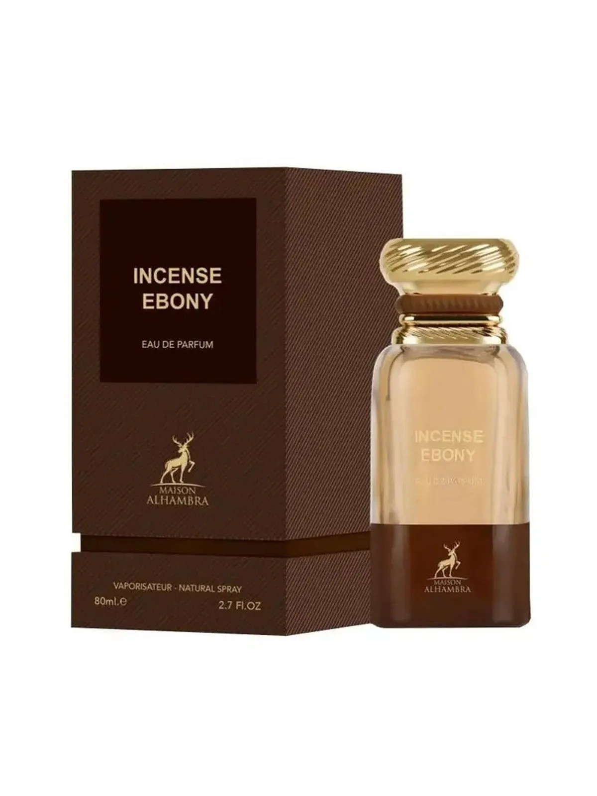 Maison Alhambra Incense Ebony Eau de Parfum 80ml Spray