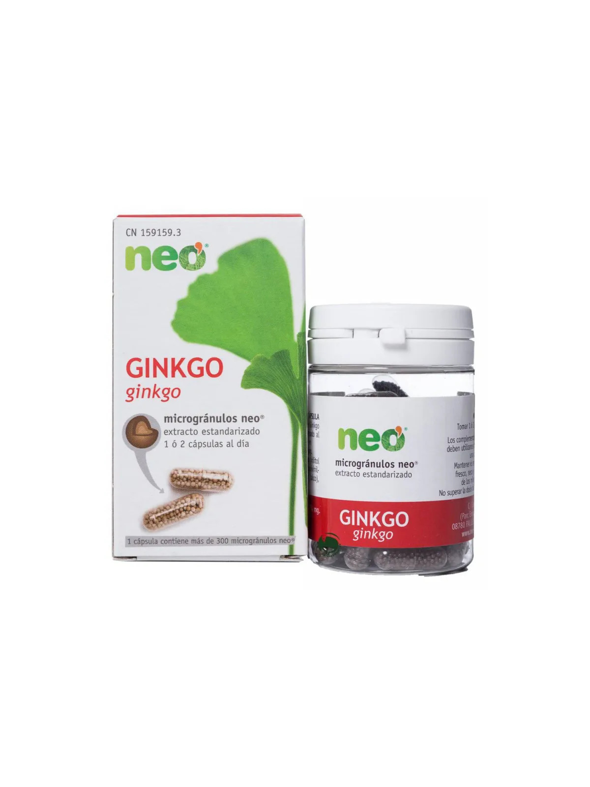 Neo Microgranules Ginkgo Biloba 45 Capsules