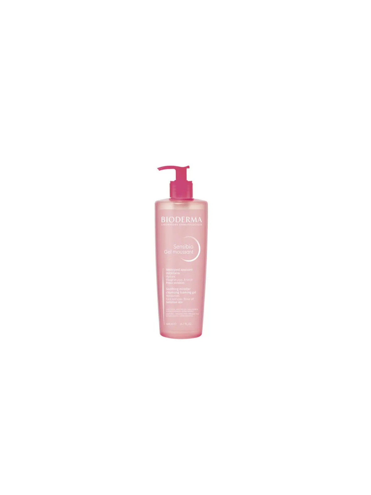Bioderma Sensibio Gel Moussant Nettoyant 500ml
