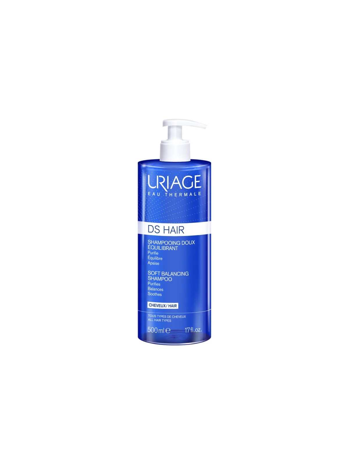 Uriage D.S. Shampooing Régulateur Doux 500ml
