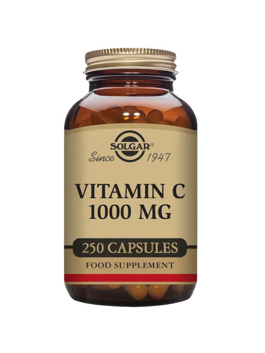 Solgar Vitamine C 1000 mg 250 Gélules Végétales