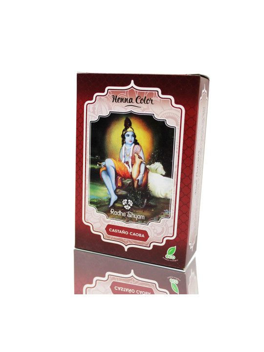 Radhe Shyam Henné Châtain Acajou Poudre 100g