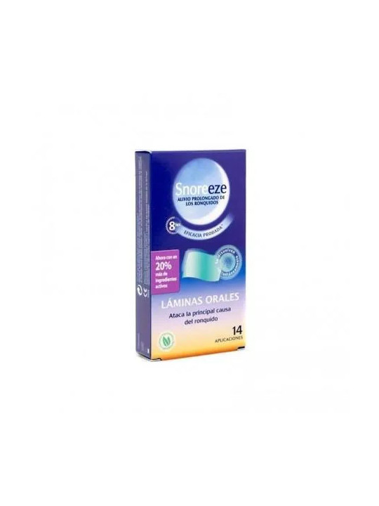 Teva Pharma Snoreeze Bandelettes Buccales Anti-Ronflement 14 unités