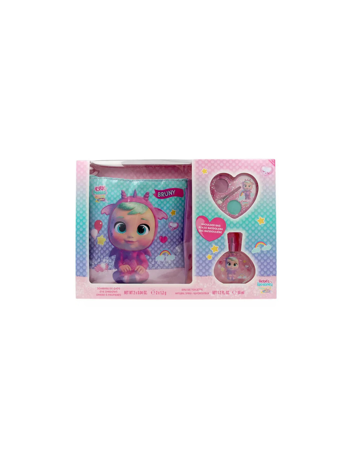 Cartoon Cry Baby Eau de Toilette Vaporisateur 50ml Coffret 3 Produits