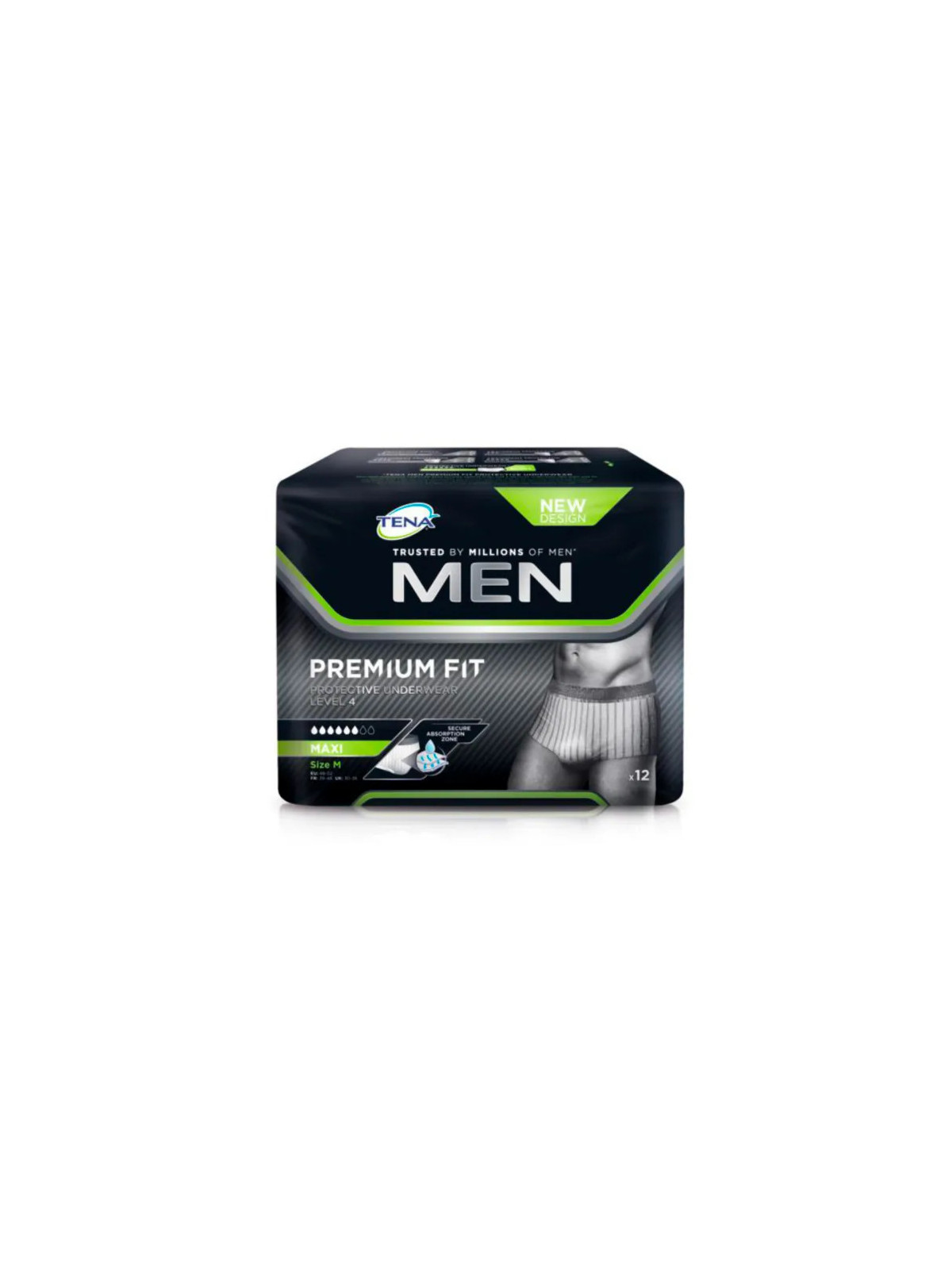Tena Men Protective Underwear M 12 unités