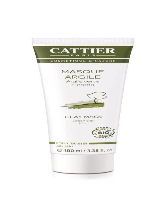 Cattier Paris Masque Argile Verte 100ml