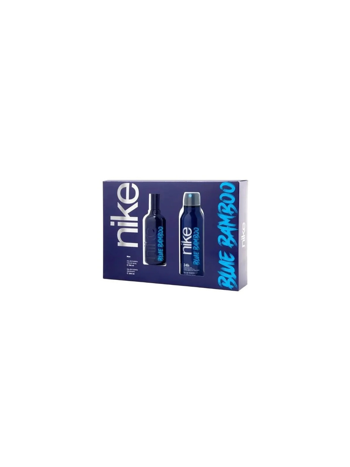 Nike Man Blue Bamboo Coffret Eau De Toilette 100ml + Déodorant