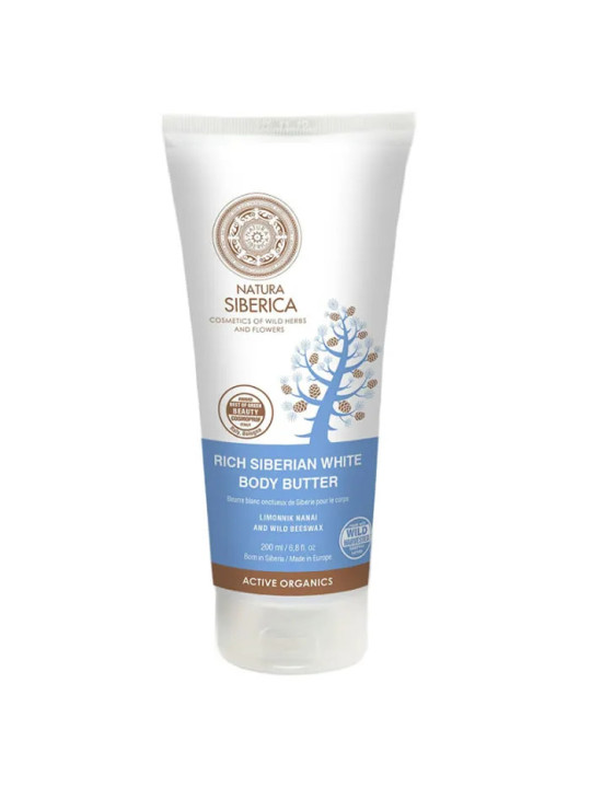 Natura Siberica Beurre Corporel Blanc de Sibérie 200ml