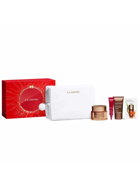 Clarins Extra-Firming Crème Jour Tous Types De Peaux 50ml Coffret 5 Produits