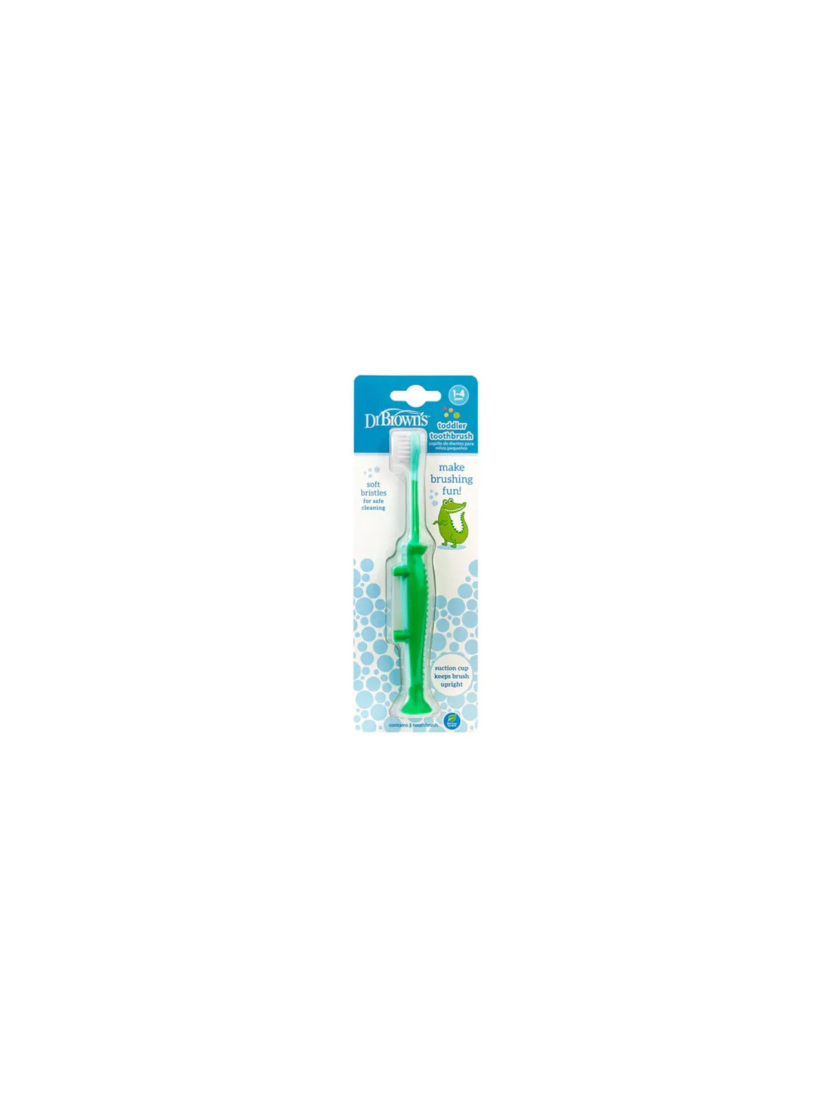 Dr. Brown's Brosse à Dents 1-4 Ans Crocodile