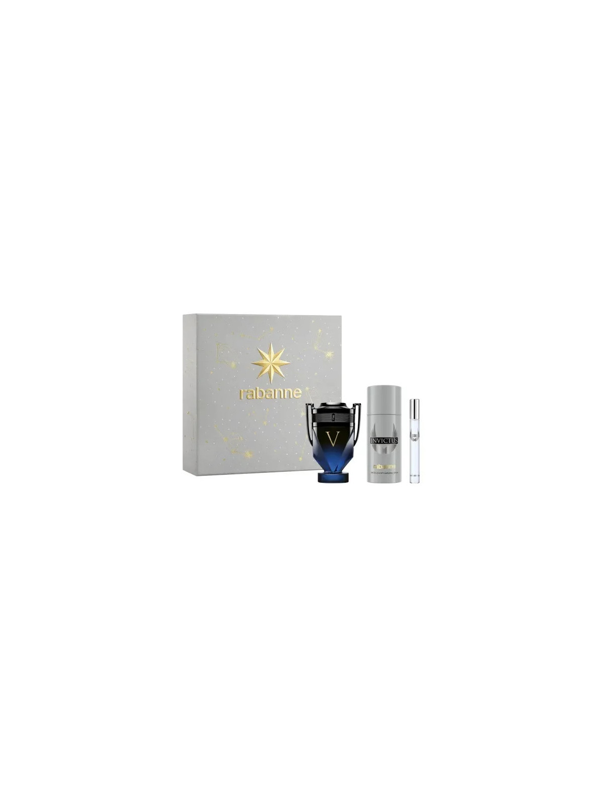 Paco Rabanne Invictus Victory Elixir Eau De Parfum 100ml Coffret 3 Produits