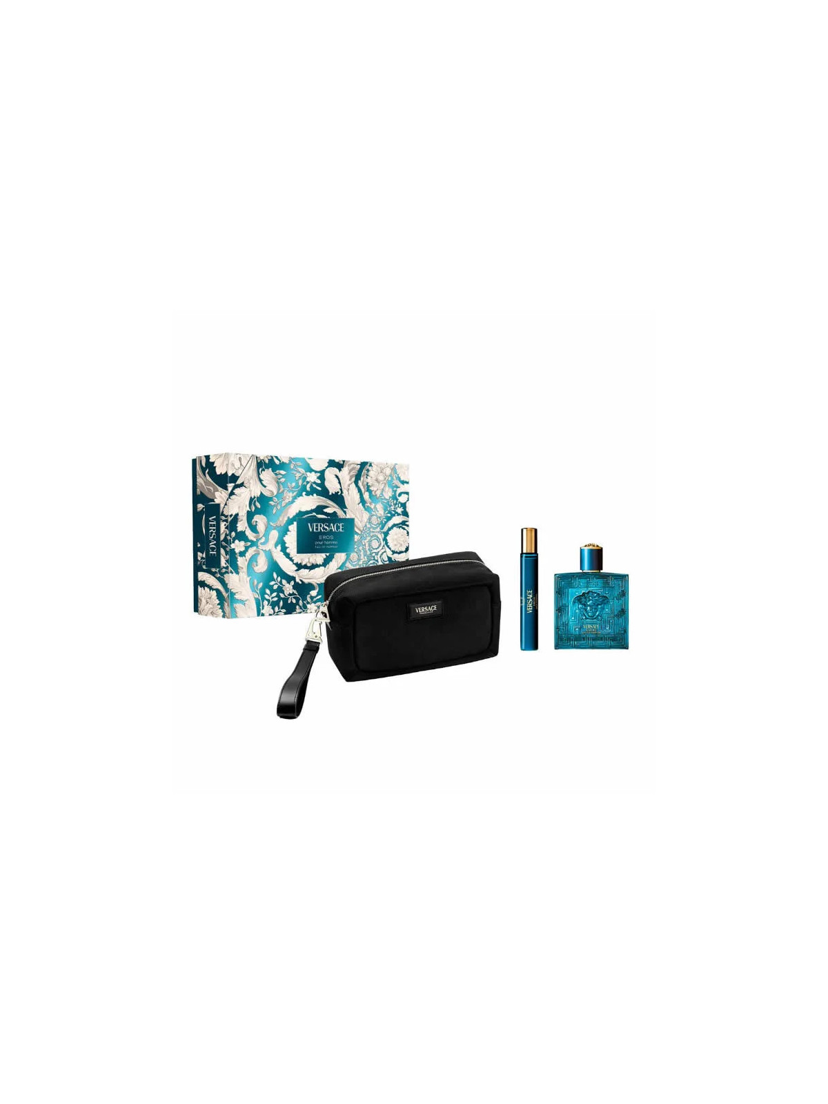 Versace Eros Eau De Parfum 100ml Coffret 3 Produits