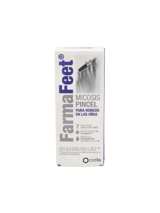 FarmaFeet Traitement des Champignons des Ongles Pinceau 4ml