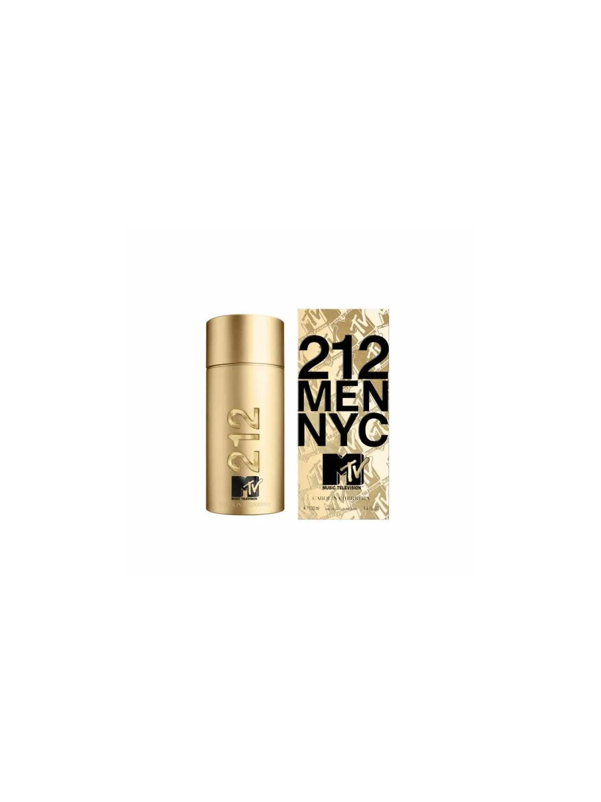 Carolina Herrera 212 Men MTV Eau de Toilette Vaporisateur 100 ml Édition Limitée