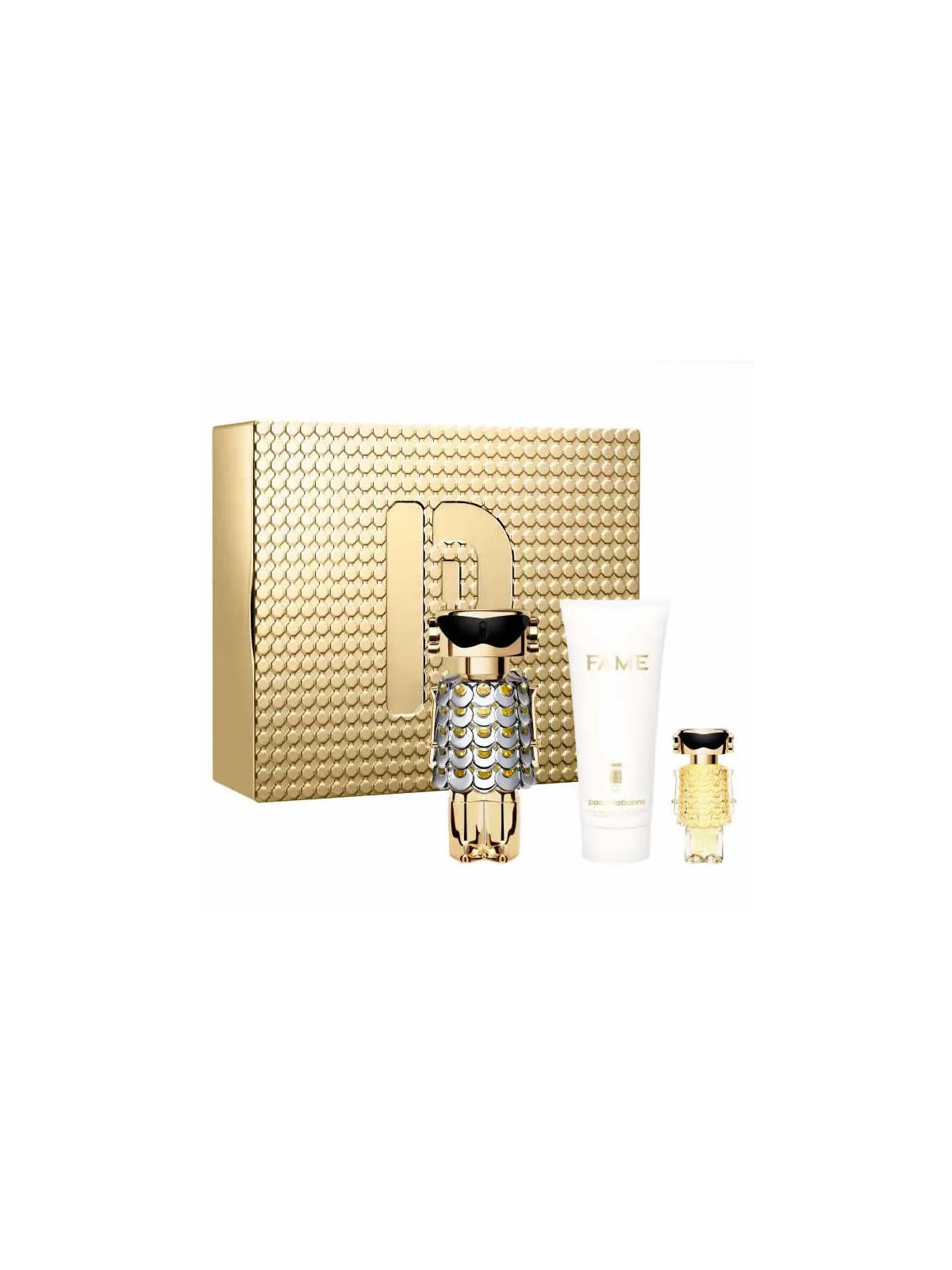 Coffret Paco Rabanne Fame Eau de Parfum 80ml - 3 Produits