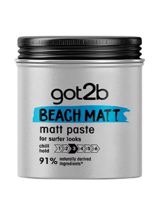 Schwarzkopf Got2b Beach Matt Paste Look Surfer 100ml