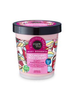 Organic Shop Fluffy Marshmallow Crème Corporelle Nutritive 450ml