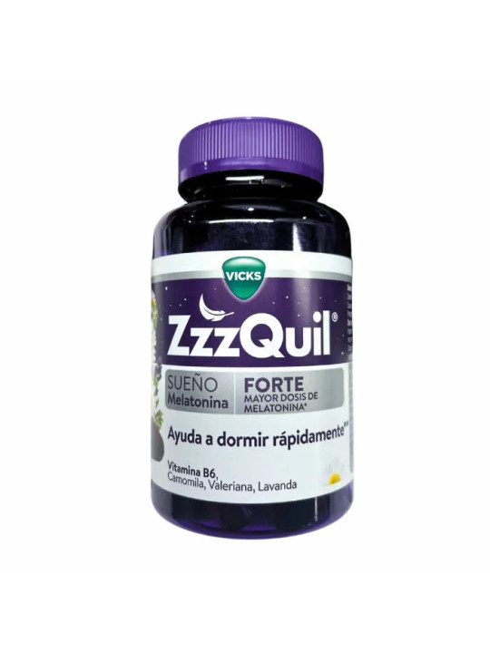 ZzzQuil Mélatonine Forte 60 Gummies
