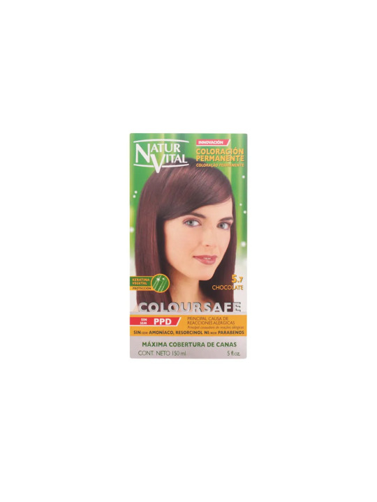 Naturaleza Y Vida Coloursafe Coloration Permanente 5.7 Chocolat 150ml