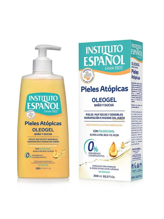 Instituto Español Peau Atopique Oléogel pour le Bain et la Douche 300ml