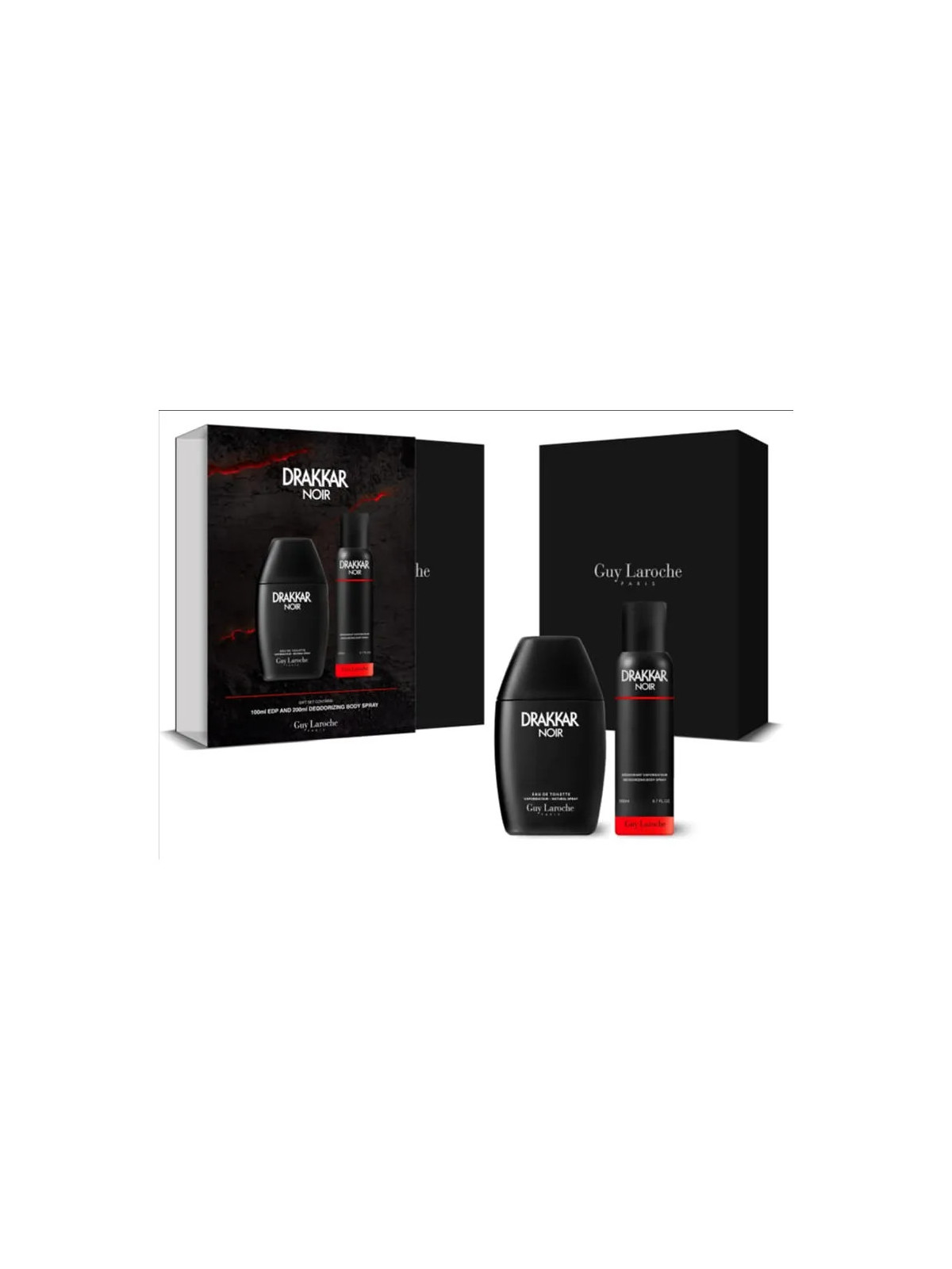 Guy Laroche Drakkar Noir Eau de Toilette 100ml + Déodorant Spray 150ml Coffret