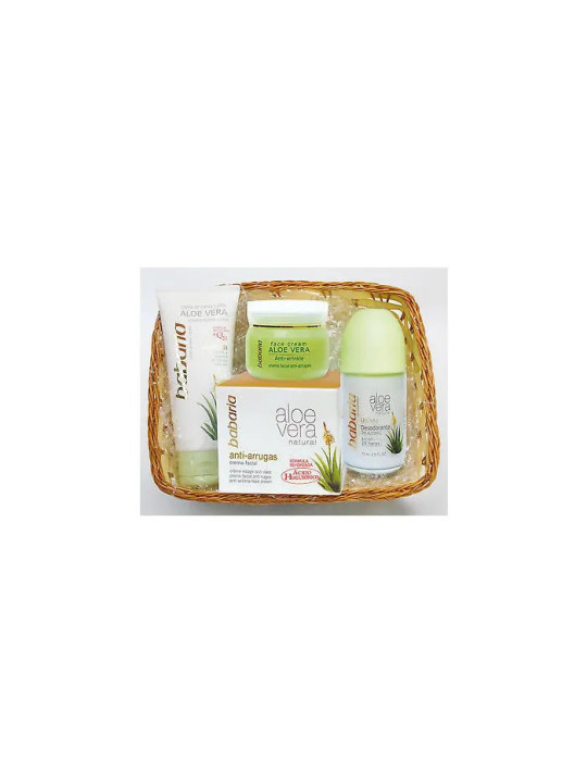 Babaria Crème Aloe Vera 50ml Coffret 3 Produits
