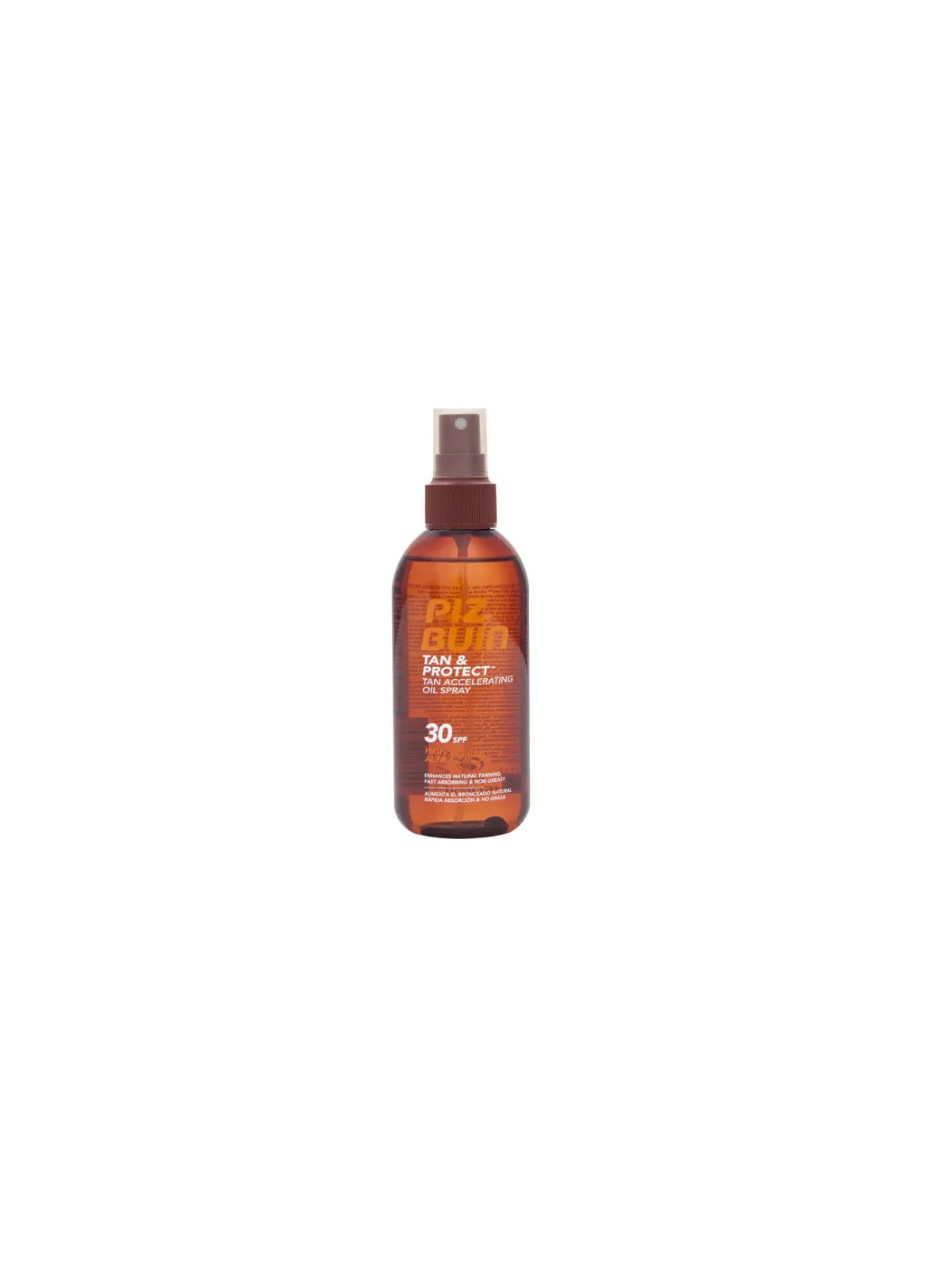 Piz Buin Tan & Protect Huile Spray Accélératrice de Bronzage SPF30 150ml