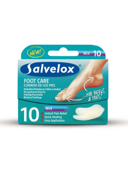 Salvelox Assortiment Emplâtres Hydrocolloïdes 10 Unités
