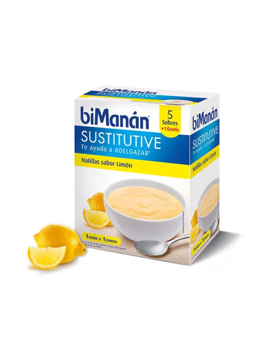 Bimanán Sustitutive Crèmes au Citron 5 Unités