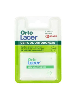 OrtoLacer Cire Orthodontique Protectrice 7 Bâtonnets