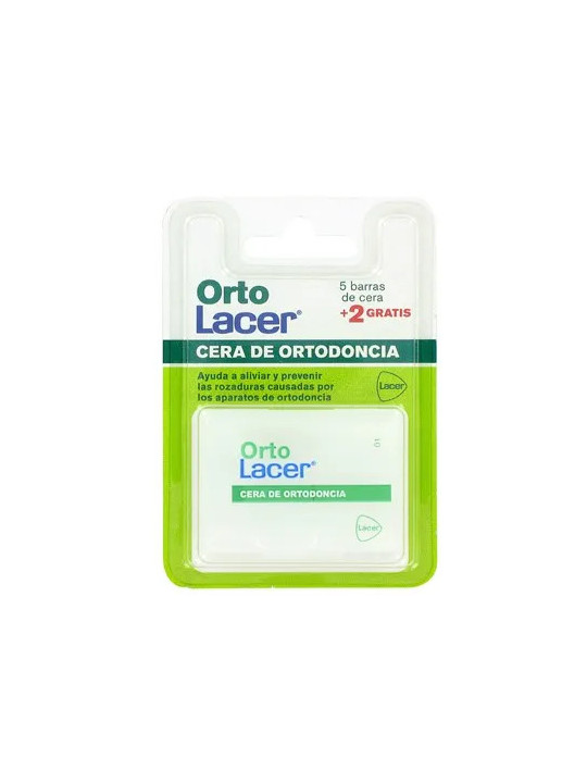 OrtoLacer Cire Orthodontique Protectrice 7 Bâtonnets