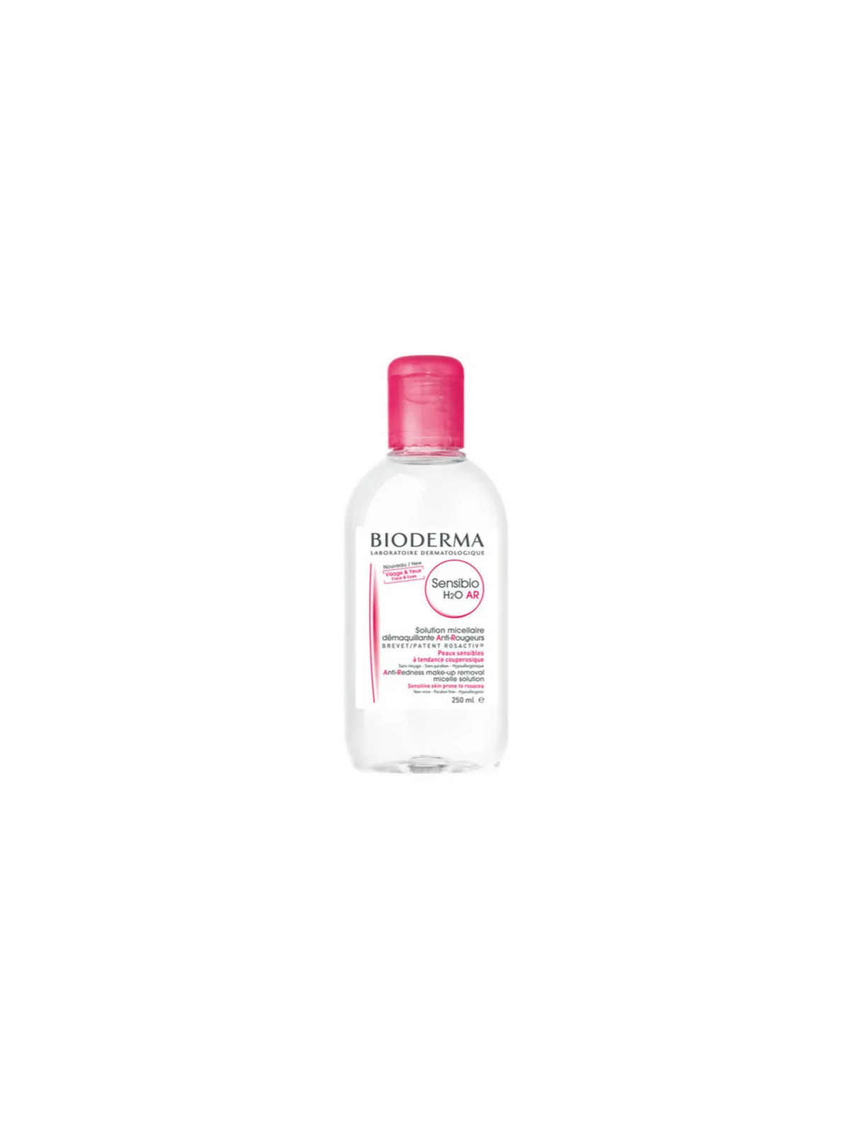 Bioderma Sensibio H2O AR Solution Micellaire Démaquillante Anti-Rougeurs 250ml