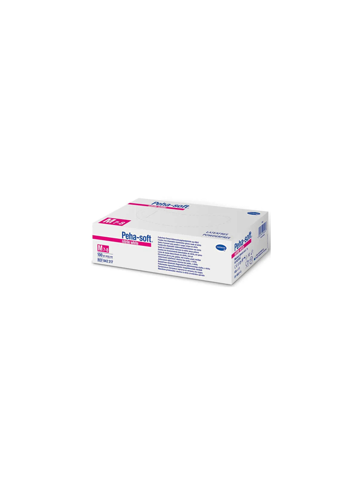 Hartmann Peha-Soft Nitrile White Powderfree Taille M