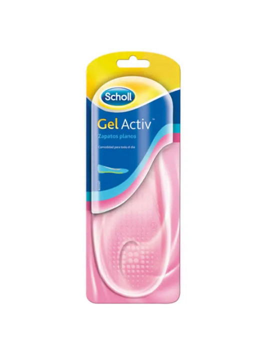 Scholl GelActive Semelles Chaussures Plates Taille 35-40.5