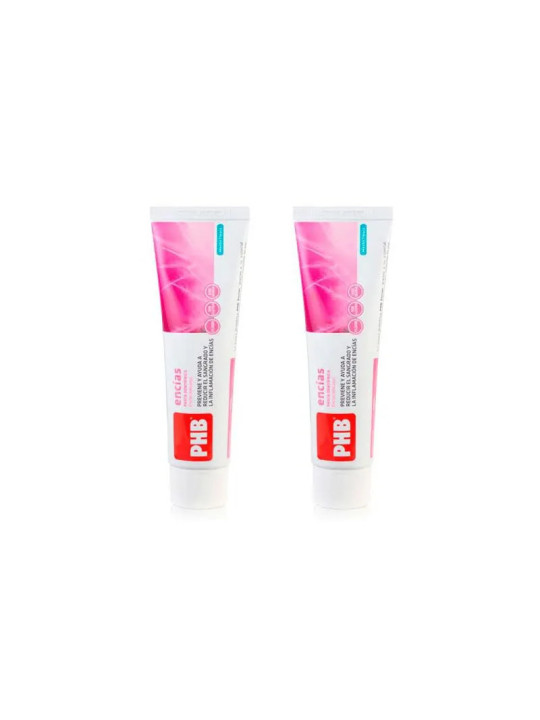 PHB Dentifrice Gencives Menthe Fraîche Duo 2x75ml